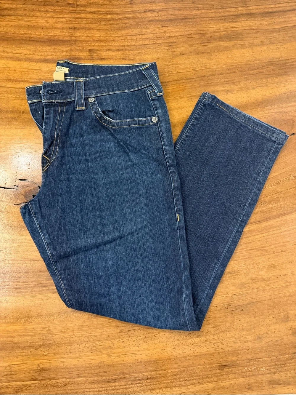 True Religion Straight Fit Dark Blue Men’s Jeans